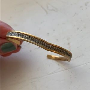 Madewell Pave Cuff Bracelet